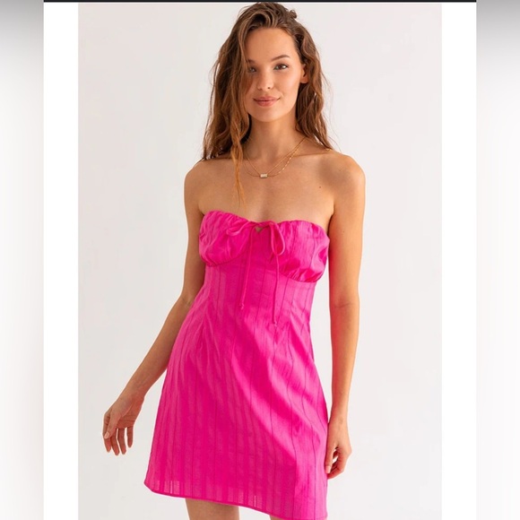 Lelis Cali Dream Strapless Dress size S new with tag - Picture 1 of 8
